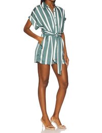 Steve Madden - Tori Button Front Romper