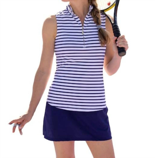 Cabana Life - Quarter Zip Performance Sleeveless Top