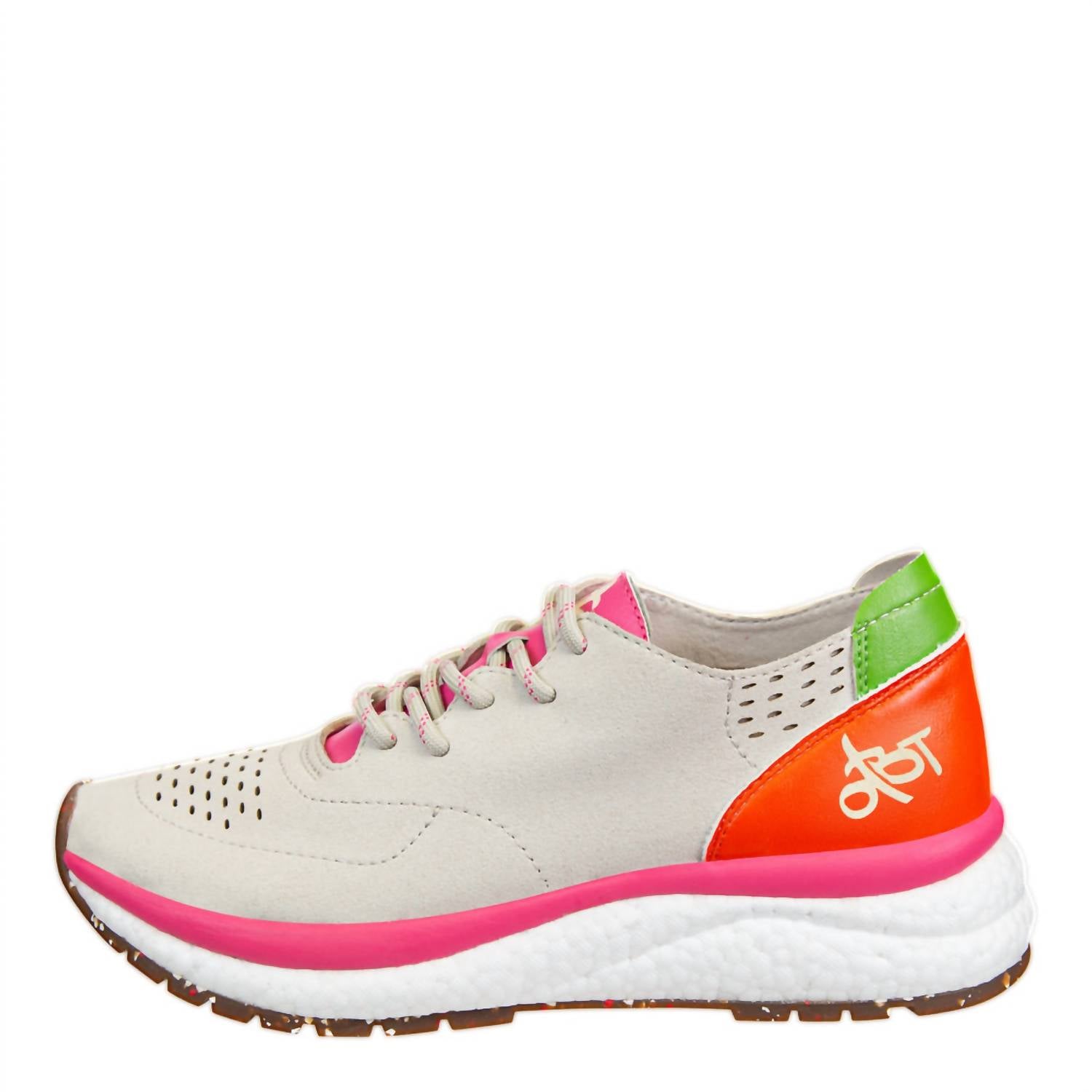OTBT Women's Free Shoes in color block - women's sneaker - detail view