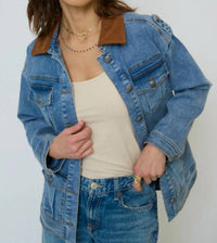 Central Park West - Dash Oversized Denim Jacket