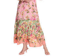 London Times - London Times 3/4 Sleeve Floral Print Maxi Dress