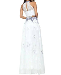 Sherri Hill - Two-Piece Keyhole Prom Dress