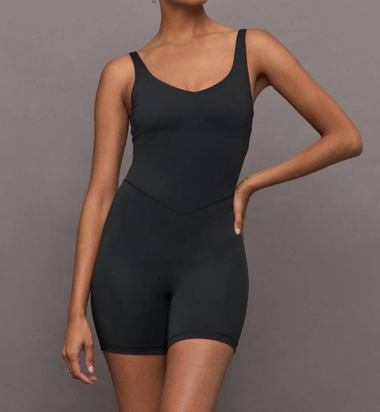 Bandier - V-neck Tempo Short Catsuit