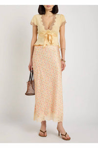 Rixo - Matilde Midi Skirt
