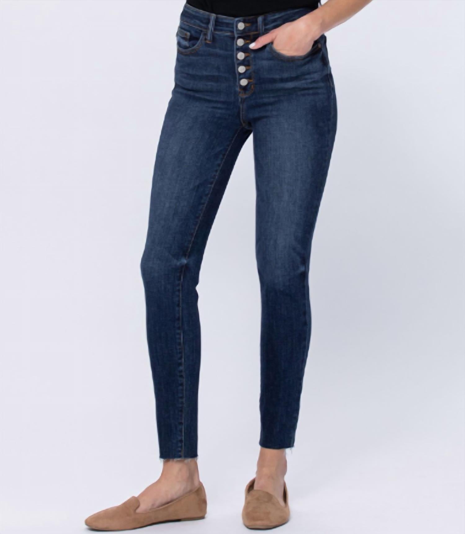 Judy Blue - Mid-rise Pocket Dad Jean