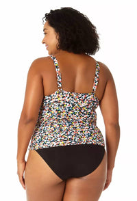 Anne Cole - Twist Front Underwire Tankini Swim Top
