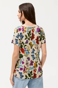Johnny Was - Janie Short Sleeve Henley Tee