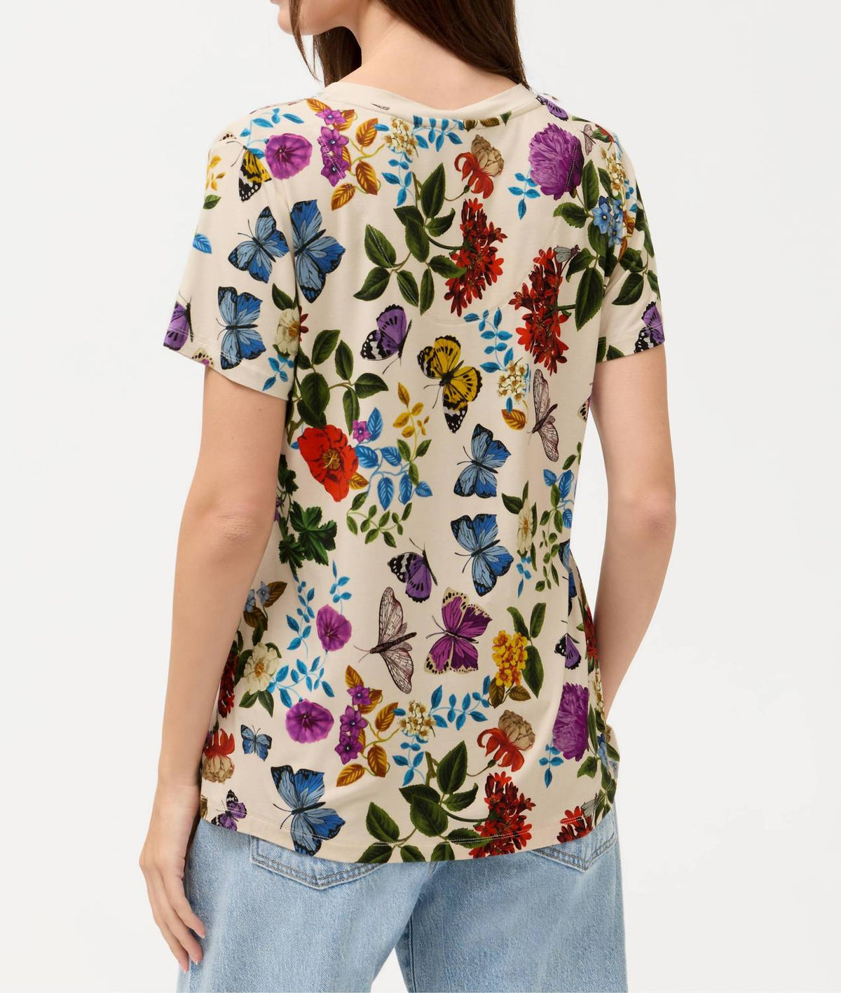 Johnny Was - Janie Short Sleeve Henley Tee