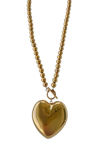 Harper Lace - Women's Bubble Heart Necklace