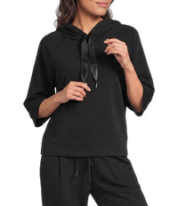 See And Be Seen - 3/4 Sleeve Hooded Top