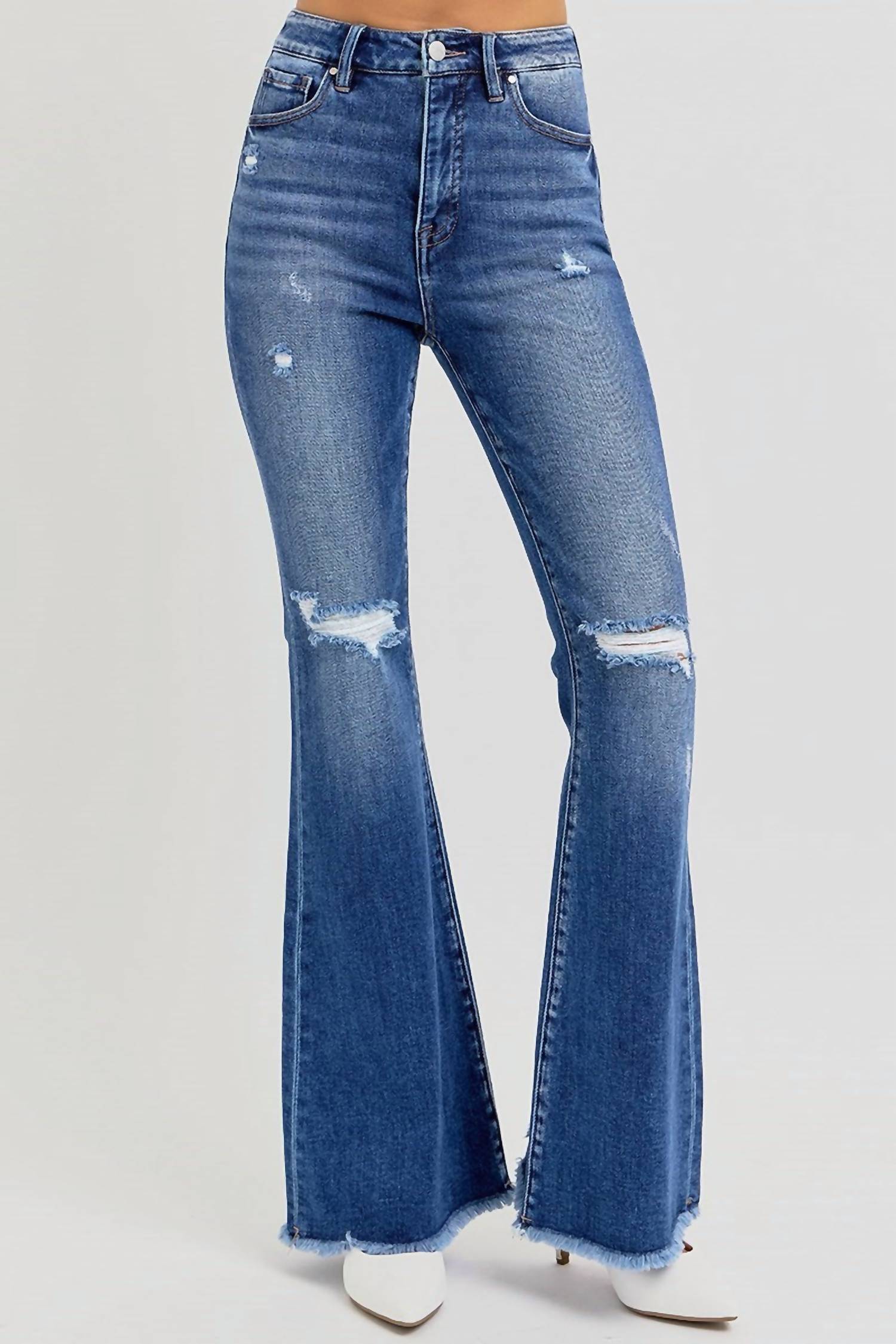 Risen - High Rise Flare Jeans