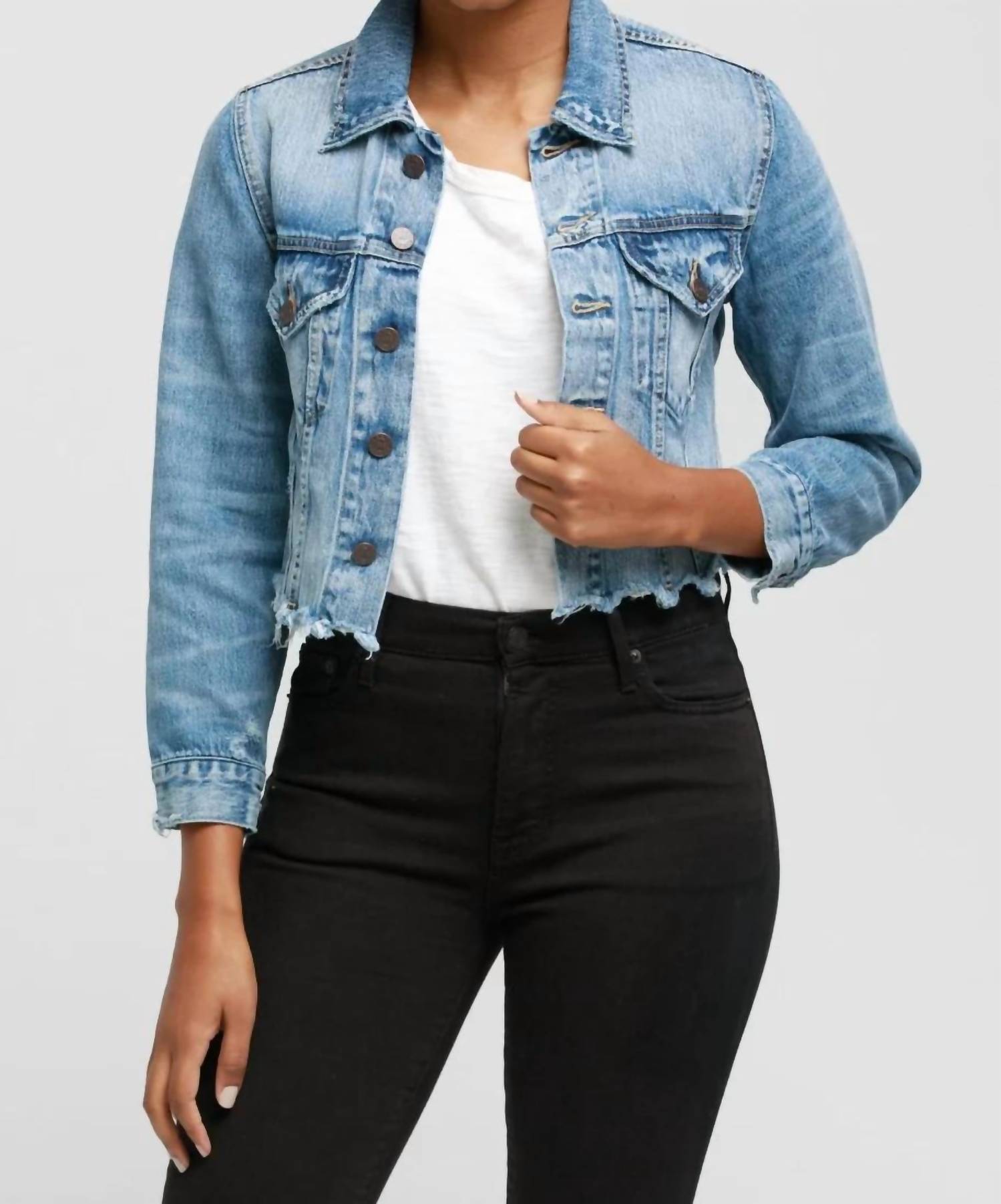 Able - Naibi Cropped Denim Jacket