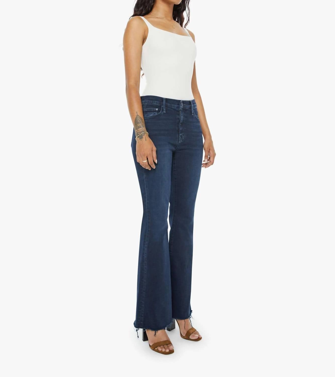 Mother - Lil Weekender Fray Jeans