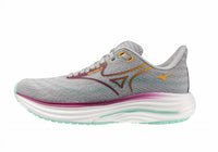 MIZUNO Women's Wave Rider 29 Running Shoes in harbor mist dark purple - women's sneaker - detail view