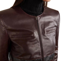 Ulla Johnson - Callisto Leather Shirt Jacket
