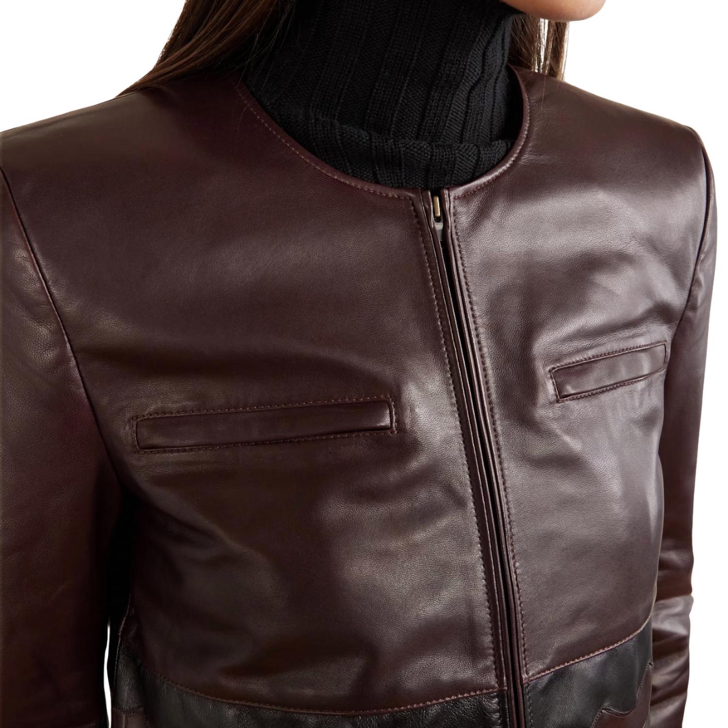 Ulla Johnson - Callisto Leather Shirt Jacket