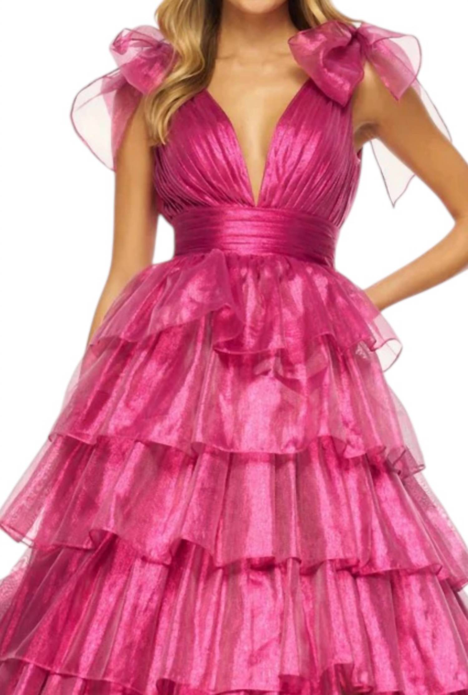 Sherri Hill - Ruffle Skirt Ballgown