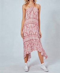 Lovestitch - Bluebell Halter Maxi Dress