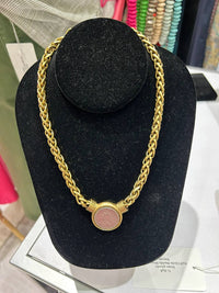 Yochi - Women's Vida Coin Chain Necklace