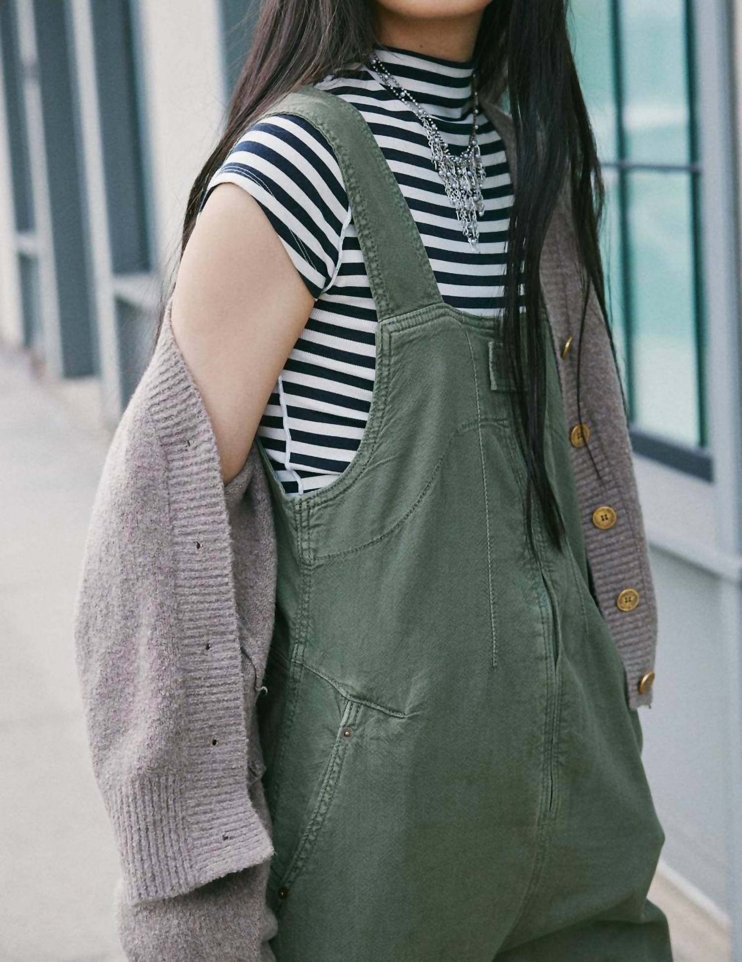 Free People - Jude Zip Up Jumpsuit