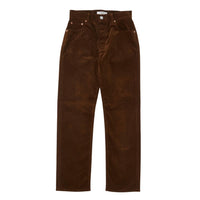 Moussy Slater Corduroy Straight Jean in camel - women's jeans - view 4