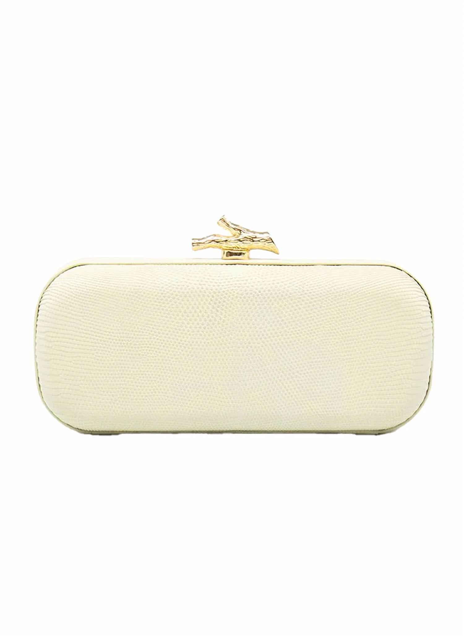 Maria Oliver - Women's Emilia Lizard Clutch Bag