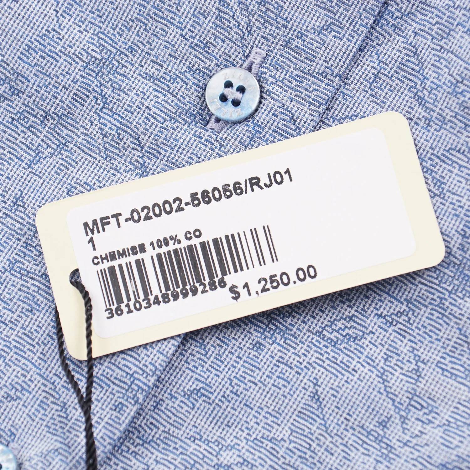 Zilli - Men's Tailored-fit Jersey Cotton Shirt