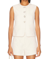 A.L.C. - Georgie Button Vest