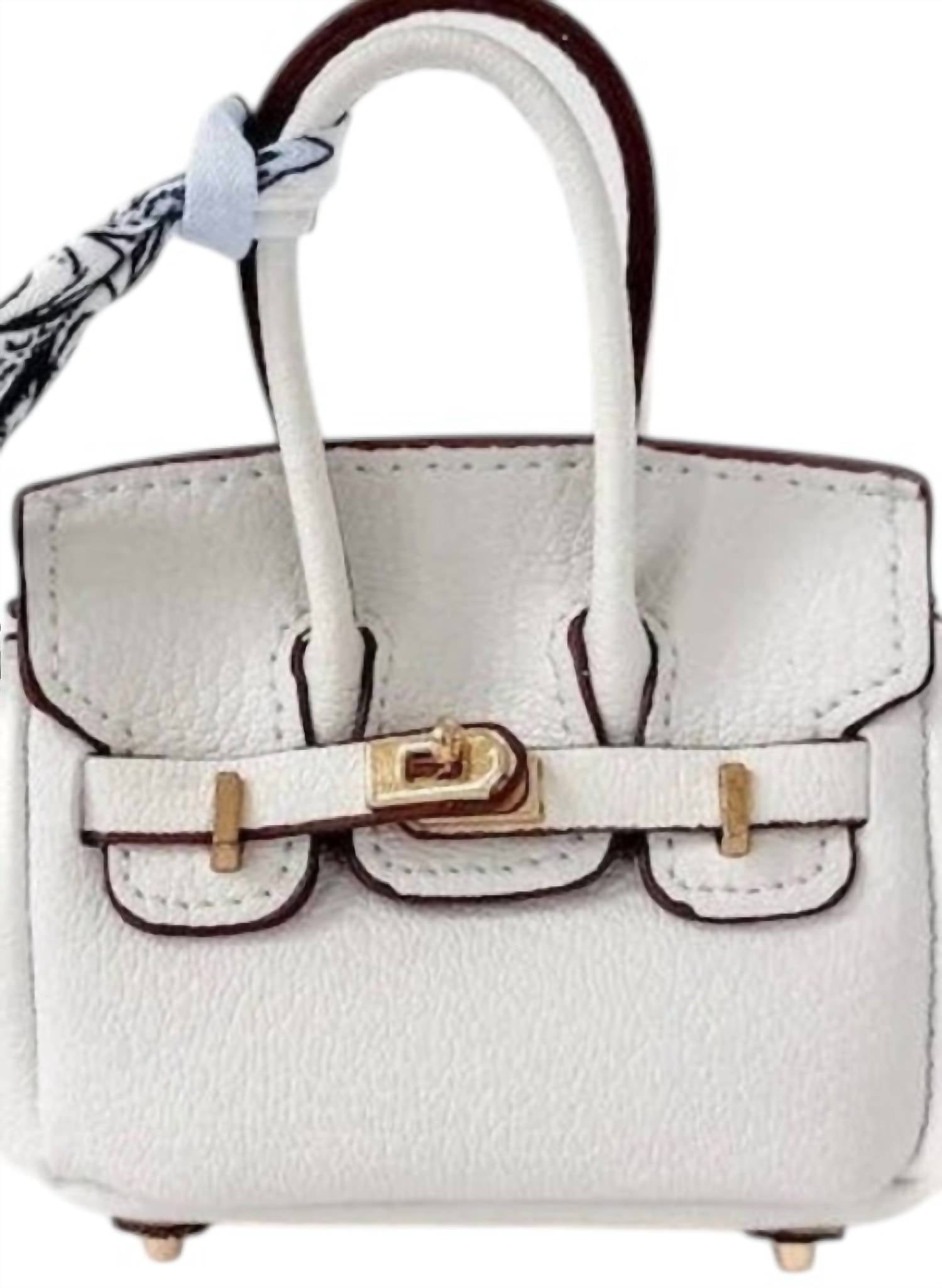 Pretty Simple Women's Britten Purse Bag in charm white - women's bag - detail view