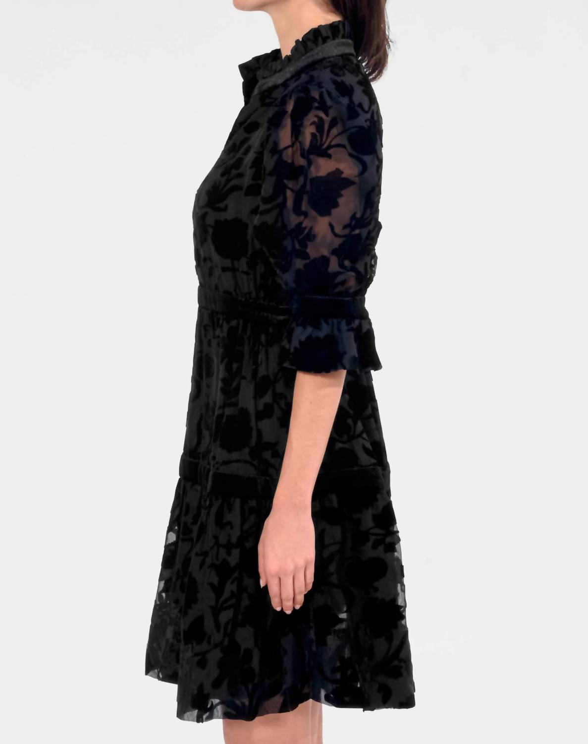 Gretchen Scott - Luxe Garden Tear Drop Mini Dress