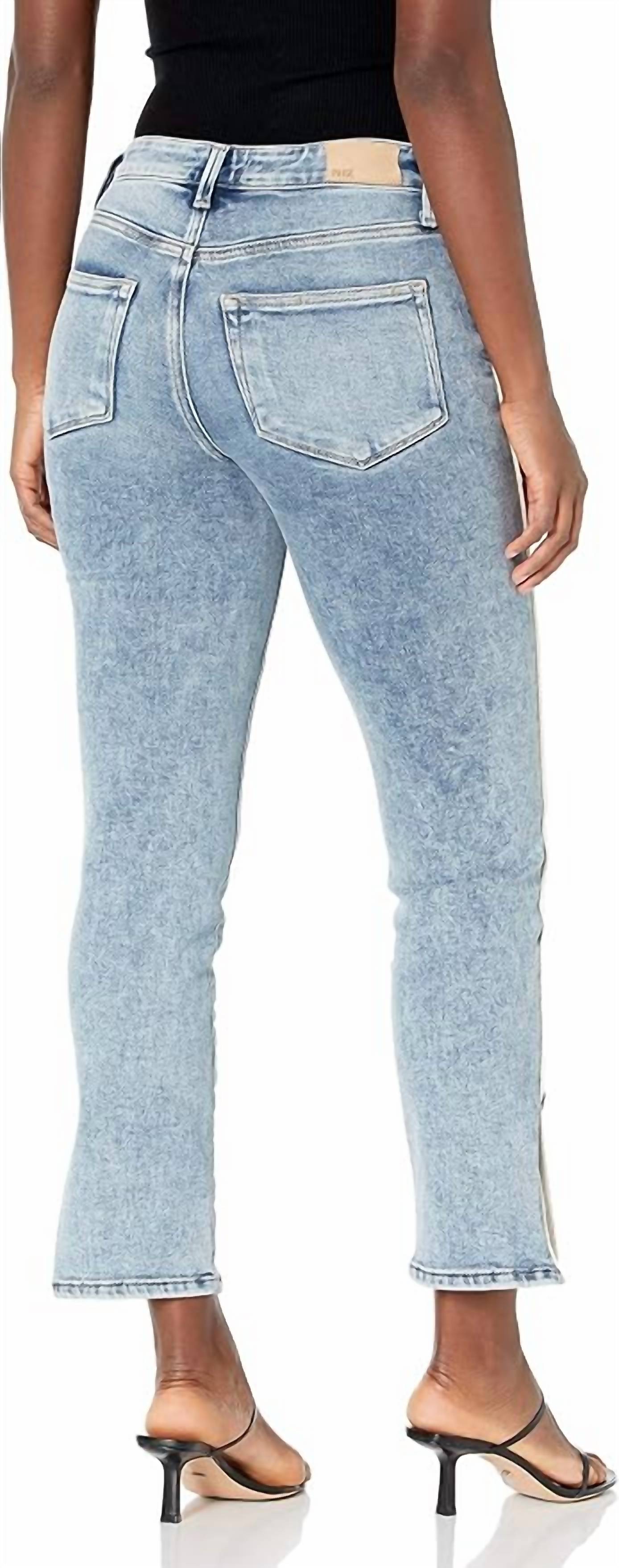 Paige - Cindy Vintage High Rise Straight Leg Jeans