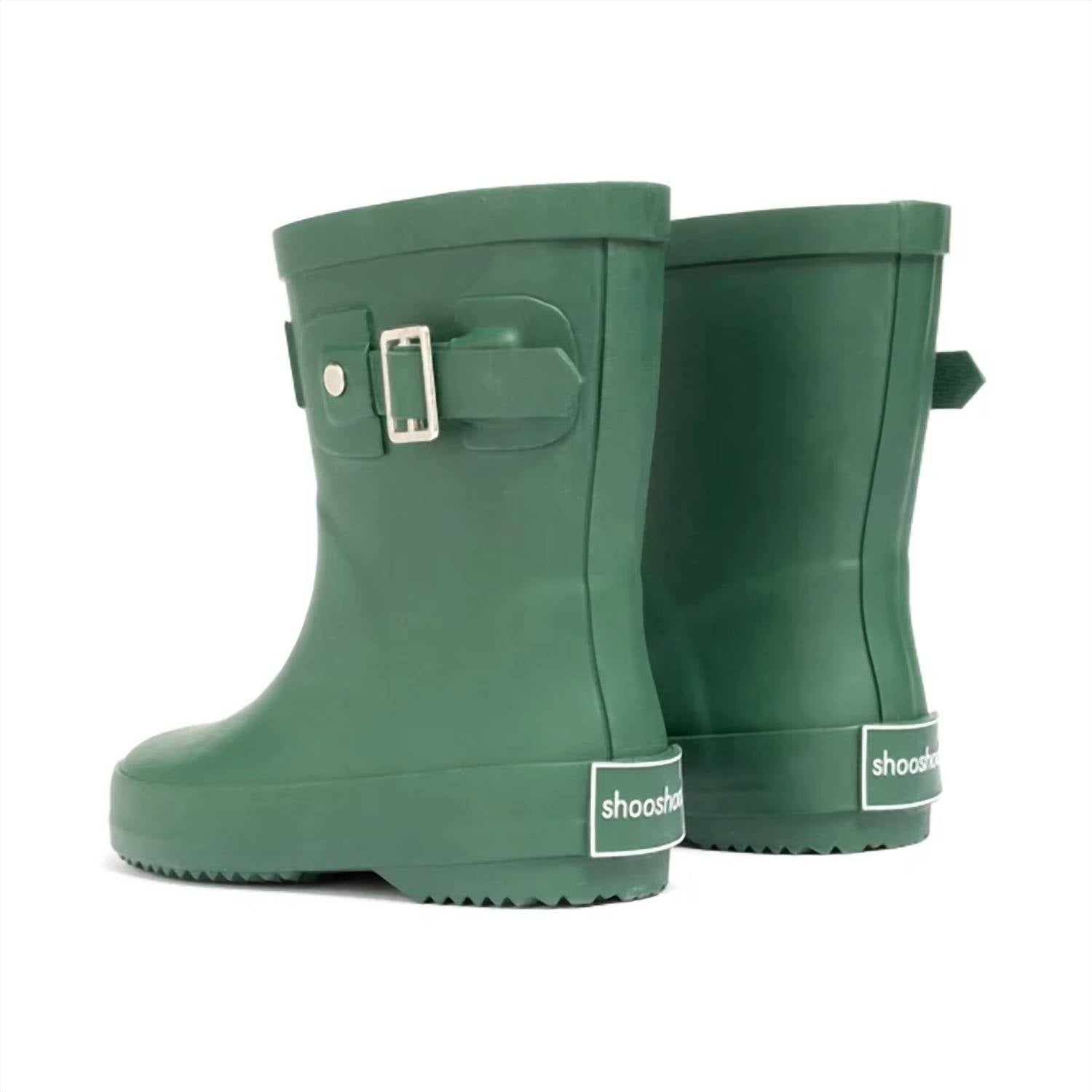 Shooshoos - Kid's Rubber Round Toe Rainboots