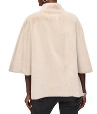 Joseph Ribkoff Minimalist Oversized Everyday Jacket in champagne - women's jacket - alternate view