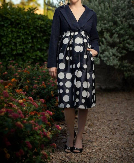 Samuel Dong - Yarn Dyed Jacquard Matching Jacket/dress