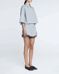 Maria Mcmanus - Cropped Short Sleeve Shirt