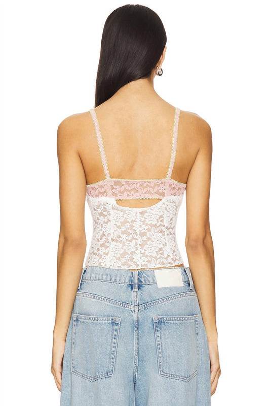 Free People - All Day Lace Cami Top