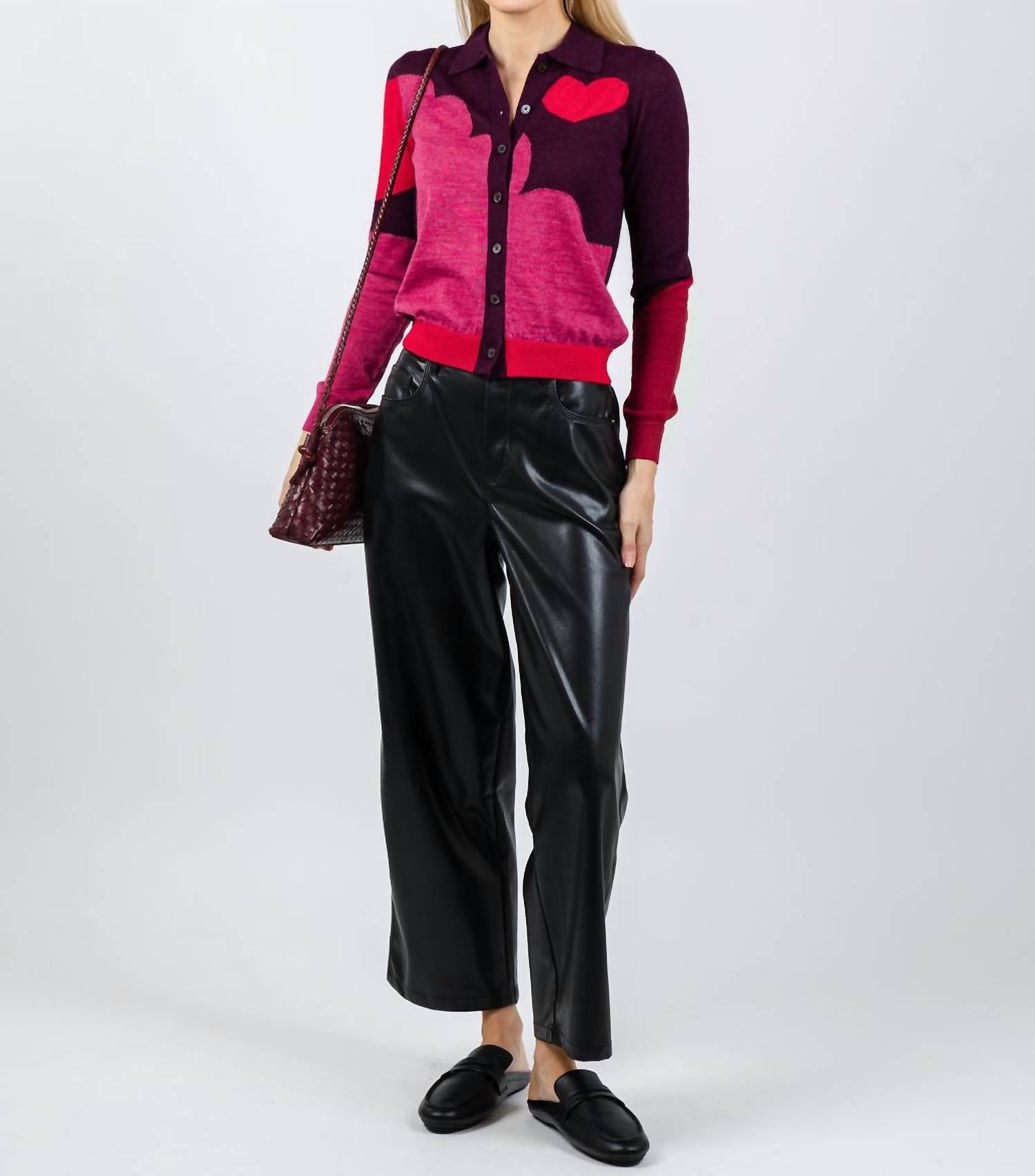 Mother - Racquet Collared Cardigan