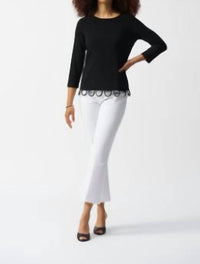 Joseph Ribkoff - Loop Detail Top