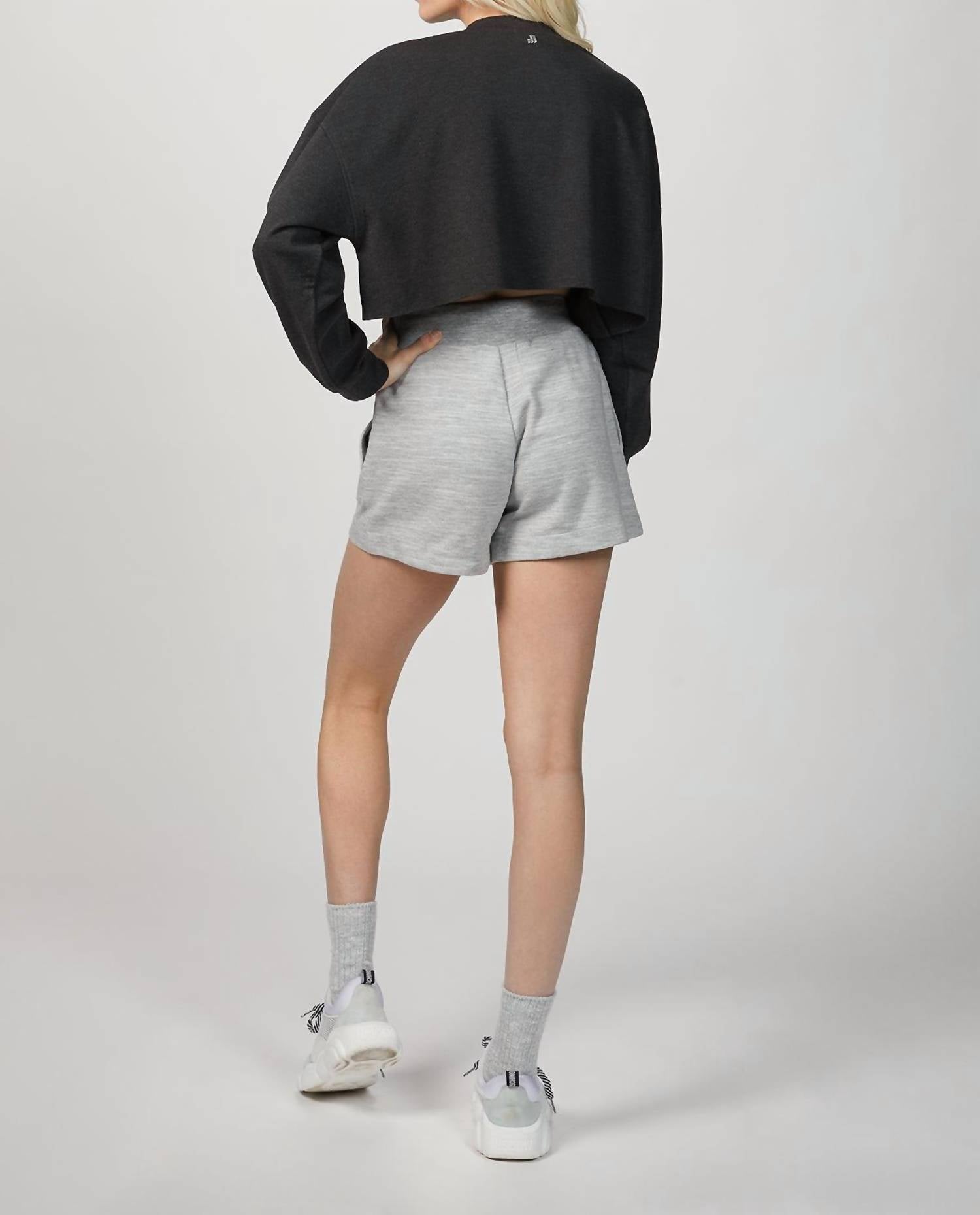 We Wore What - CROPPED SWEATSHIRT
