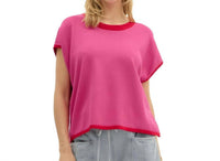Entro - Sweater Knit Pullover Top