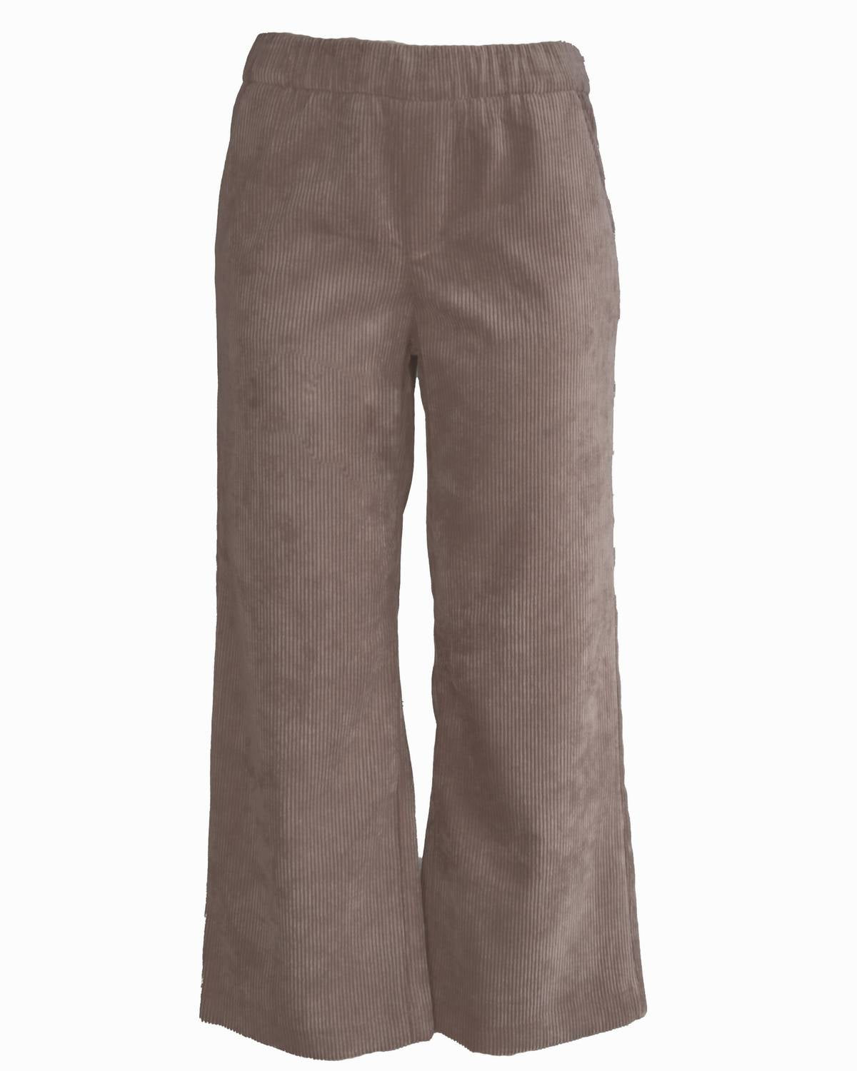 Mac - Women's Chiara Crop Fluid Cord Pants