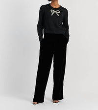 Chinti & Parker - Embellished Bow Sweater