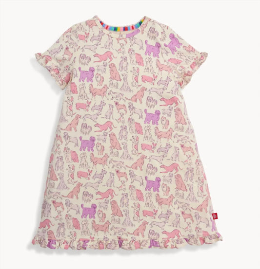 Magnetic Me - Girls' It's a Paw-Ty Magnetic Nightgown