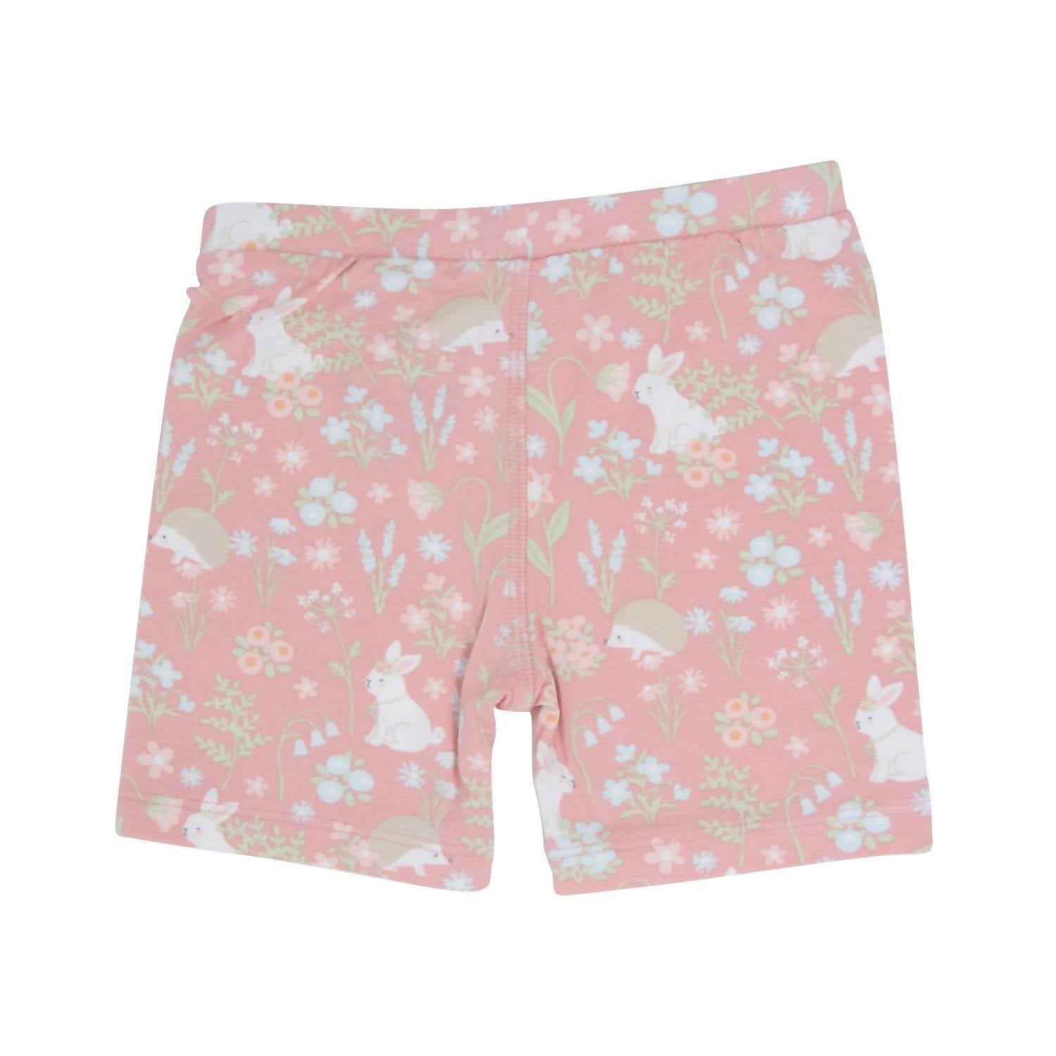 Sweet Bamboo - Kid's Woodland Bunny Summer Pajama Set