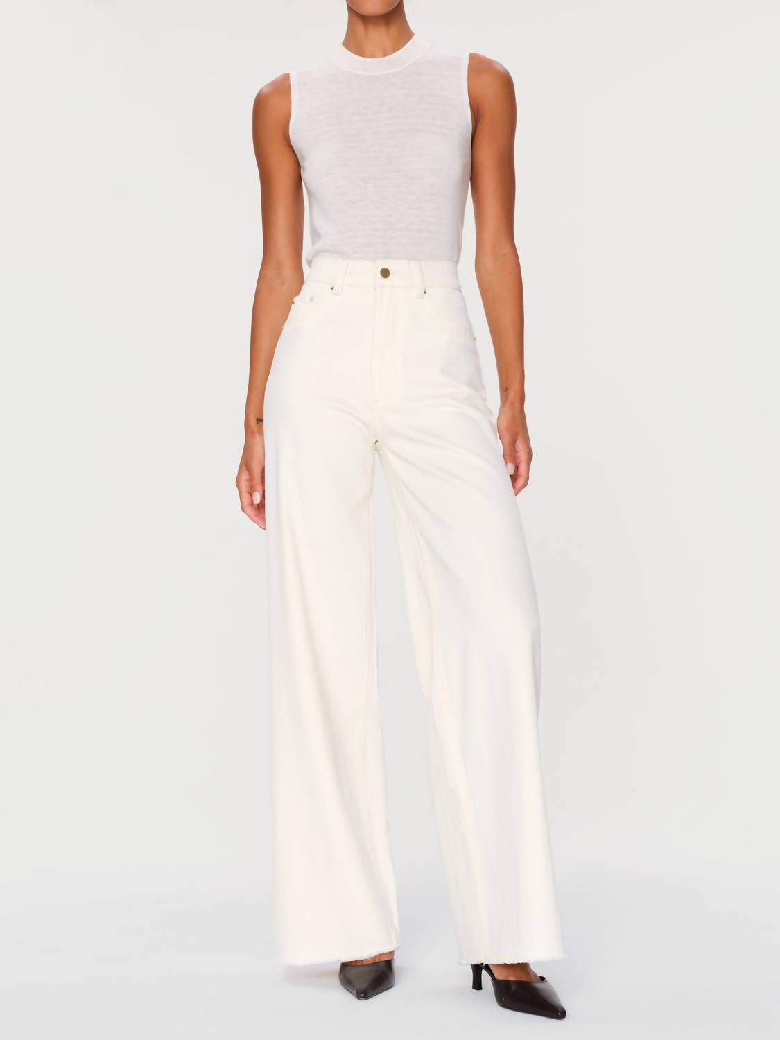 Dl1961 - Women'S - Hepburn Wide Leg High Rise Vintage Jeans