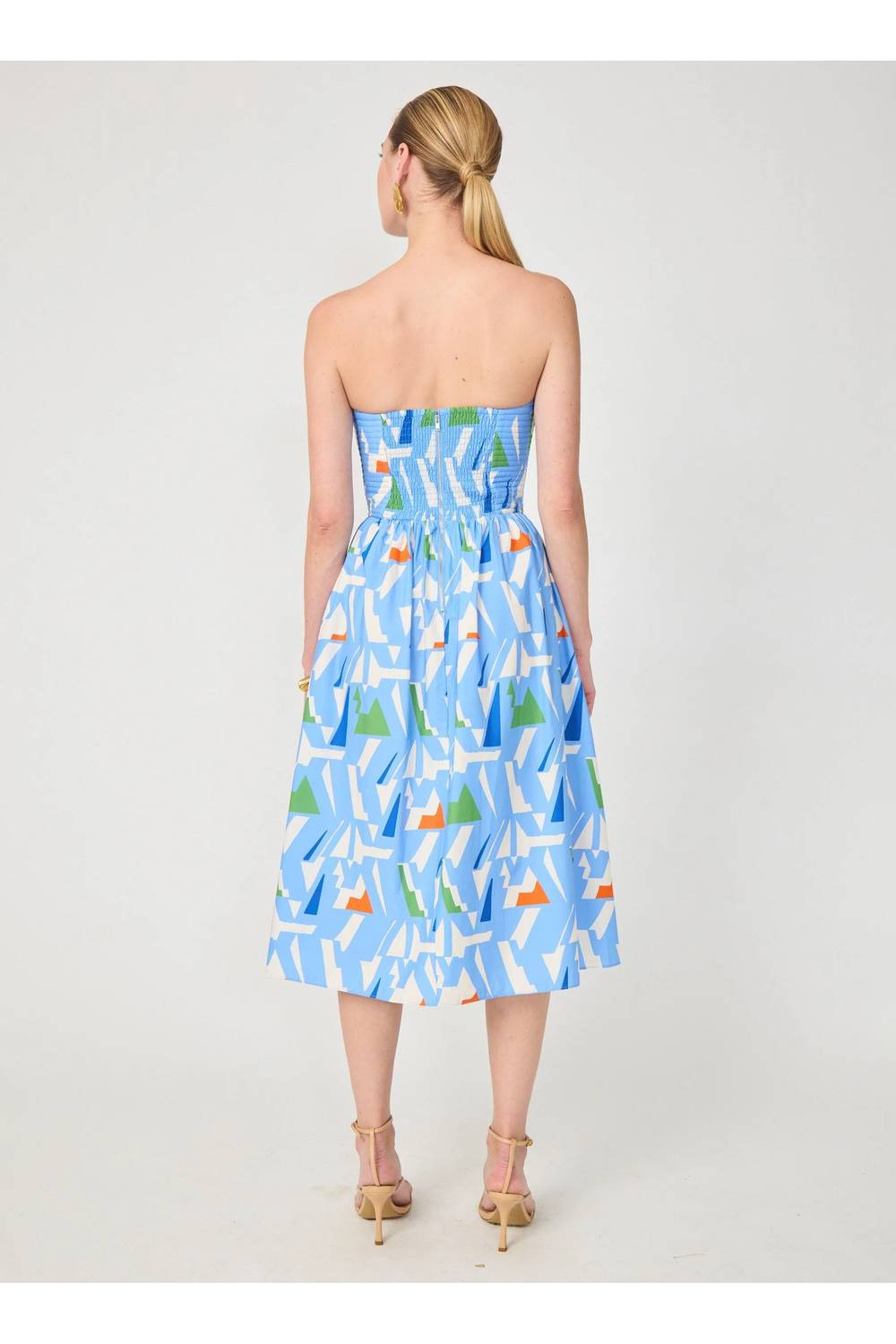 Gilner Farrar - Luanna Strapless Quilted Dress