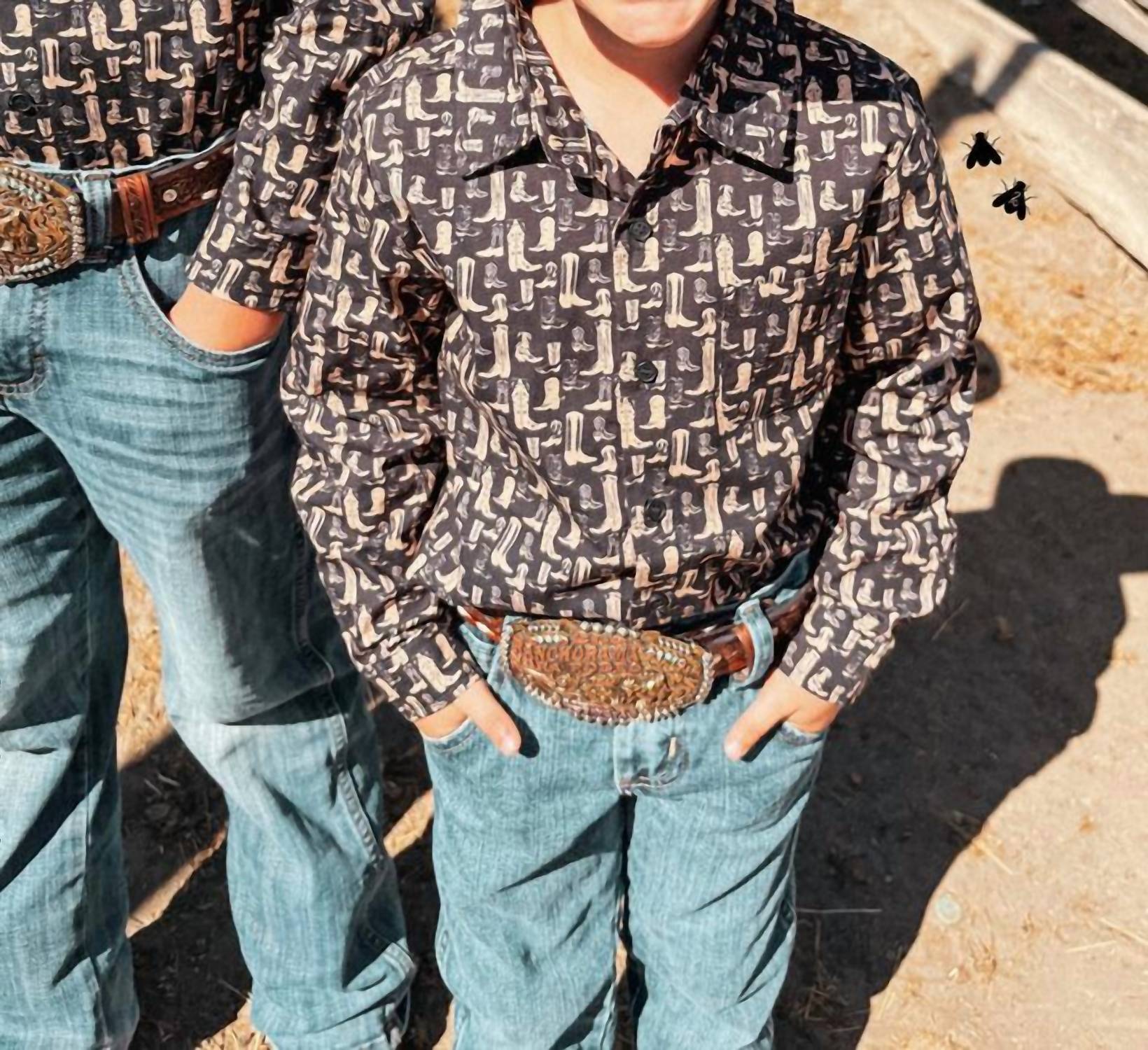 2Flyco - Kids Long Button Down Shirt