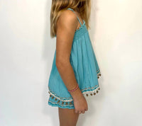 Romi The Brand Girls' Tahiti Set in turquoise - item - alternate view