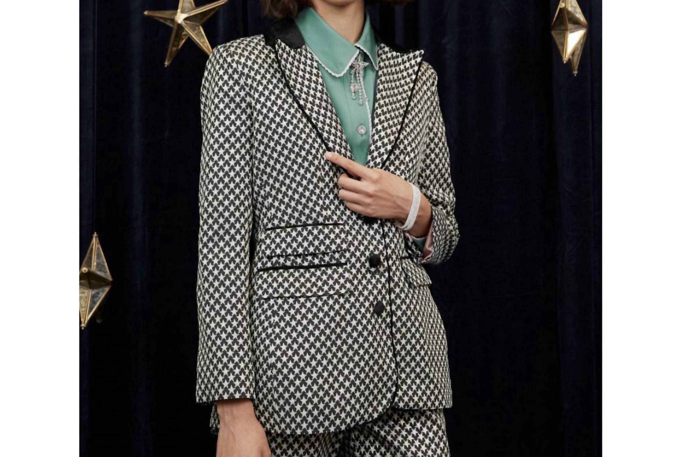Sister Jane - Starry Night Tailored Blazer