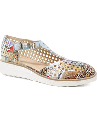 Django & Juliette - Women's Offhand Wedge Sandals